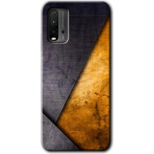 MRC İletişim Xiaomi Redmi 9t Kılıf Hd Desen Baskılı Arka Kapak - Abstract 3