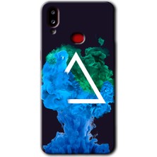 MRC İletişim Samsung Galaxy A10S Kılıf Hd Desen Baskılı Arka Kapak - Ink Clot