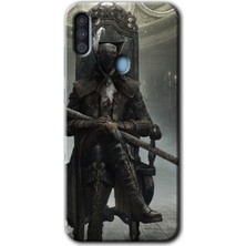 MRC İletişim Samsung Galaxy A11 Kılıf Hd Desen Baskılı Arka Kapak - Bloodborne Hunters