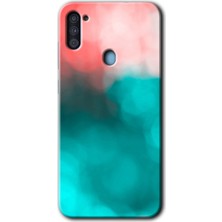 MRC İletişim Samsung Galaxy M11 Kılıf Hd Desen Baskılı Arka Kapak - Flu Işık