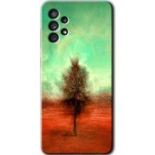 MRC İletişim Samsung Galaxy A33 Kılıf Hd Desen Baskılı Arka Kapak - Outlines Paint