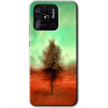 MRC İletişim Xiaomi Redmi 10C Kılıf Hd Desen Baskılı Arka Kapak - Outlines Paint