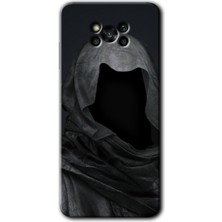 MRC İletişim Poco X3 Pro Kılıf Hd Desen Baskılı Arka Kapak - Death