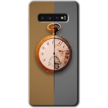 MRC İletişim Samsung Galaxy S10 Kılıf Hd Desen Baskılı Arka Kapak - Clocks Artwork