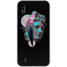 MRC İletişim Samsung Galaxy A10 Kılıf Hd Desen Baskılı Arka Kapak - Heykel