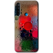 MRC İletişim Xiaomi Redmi Note 8 Kılıf Hd Desen Baskılı Arka Kapak - Wet Bubbles
