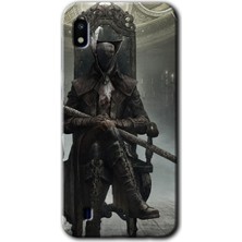 MRC İletişim Samsung Galaxy A10 Kılıf Hd Desen Baskılı Arka Kapak - Bloodborne Hunters