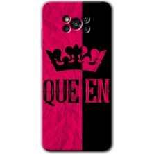 MRC İletişim Poco X3 Pro Kılıf Hd Desen Baskılı Arka Kapak - Queen