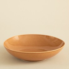 Chakra Soho Çukur Tabak 22 cm Kiremit Kiremit