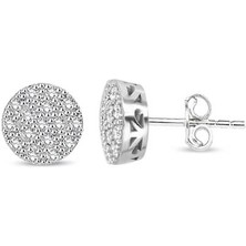 Lilarote 0.49 Ct Pırlanta Coronet Küpe