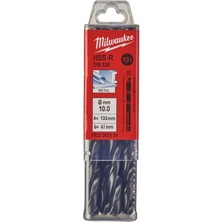 Milwaukee Metal Matkap Ucu Hss-R 10X 133MM 10LU Paket (T4932363534)