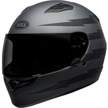 Bell Ps Qualifier Z-Ray Mat Gray-Black Full Face Motosiklet Kaski