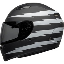 Bell Ps Qualifier Z-Ray Mat Gray-Black Full Face Motosiklet Kaski