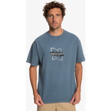 Quiksilver Orbit Erkek Mavi Tişört