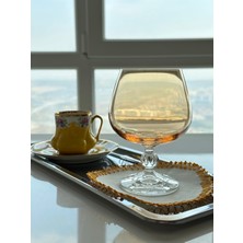 Bohemia Crystal Kahve Yanı Renkli 6'lı Su Bardağı