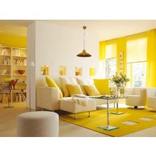 Riolight modern,rustik,vintage mutfak,oda,cafe,oteller için sarı 1xe27 metal sarkıt avize çap:33cm