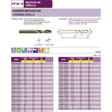 Pro-X PMA-7060 Karbür Matkap Ucu Ø6.0 mm (Çap)