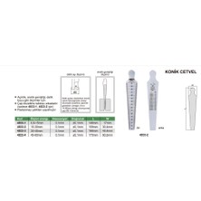 Insize Iınsize 4833-1 Konik Cetvel