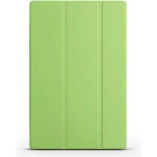 Case 4U Apple iPad 2022 (10.Nesil) 10.9" Smart Cover Katlanabilir Standlı Tablet Akıllı Kapak Yeşil