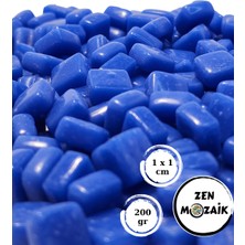 Zen Mozaik Sanatsal Mozaik Çalışmalarınız Için 1 cm Cam Mozaik Taşı - 10X10 mm - Kırmızı