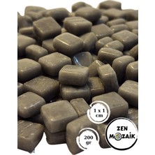 Zen Mozaik Sanatsal Mozaik Çalışmalarınız Için 1 cm Cam Mozaik Taşı - 10X10 mm - Kırmızı