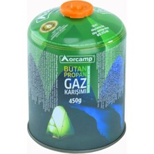 Kamp Gaz Kartuşu Siboplu 450GR 3'lü Set