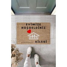 Parla Dijital Baskı Kişiye Özel Iç Kapı Dekorasyon Paspas PS11304