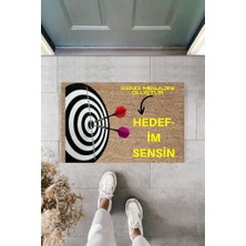 Parla Dijital Baskı Kişiye Özel Iç Kapı Dekorasyon Paspas  PS11285