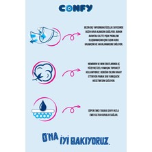 Confy Premium 4 Numara Bebek Bezi Maxi 7 - 14 KG 112 Adet