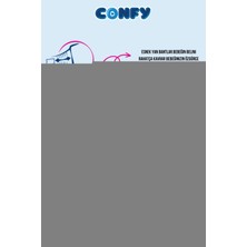 Confy Premium 6 Numara Bebek Bezi Extralarge +15 KG 108 Adet