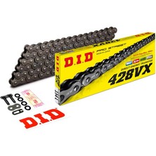 DID 428VX-134 2018-2021 Honda Cb 125 R Uyumlu Zincir Çelik Renk Xring Zincir