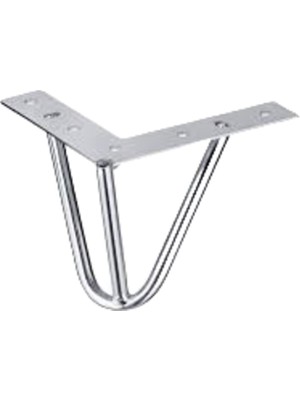 Snn - Mil 15 cm Krom - Metal Ayak - 5 Adet