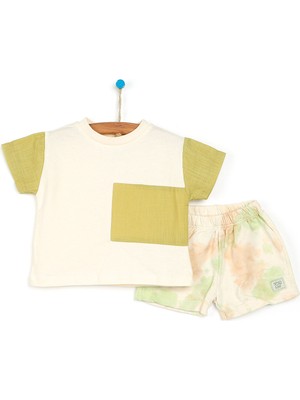 HelloBaby HelloBaby Hello Summer Tshirt-Şort Erkek Bebek