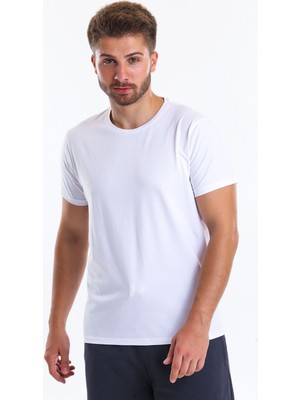 Superfly Men Tshırt White Erkek T-Shirt 22588-24