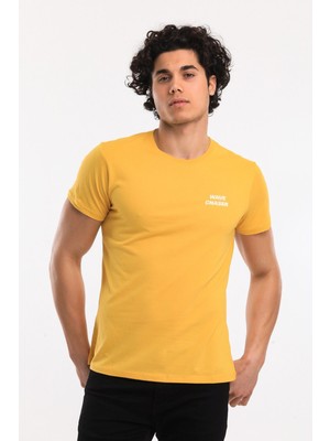 Superfly Tshirt Erkek Sarı Tshirt 21619-22