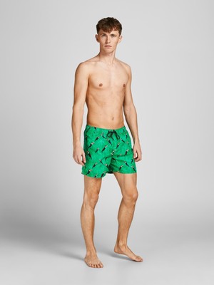 Jack & Jones Stcrete Jjswim Akm Animal Sn Erkek Lacivert Şort 12202955-08