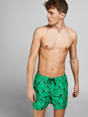 Jack & Jones Stcrete Jjswim Akm Animal Sn Erkek Lacivert Şort 12202955-08