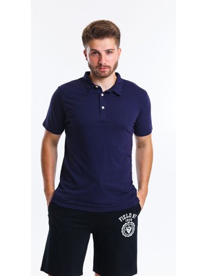 Superfly Men Poloshırt Navy Erkek T-Shirt 22993-15