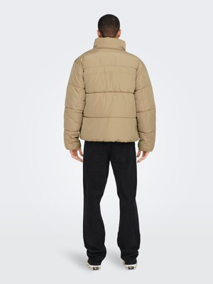 Only & Sons Everett Puffer Jacket Otw Erkek Bej Mont 22022866-0610