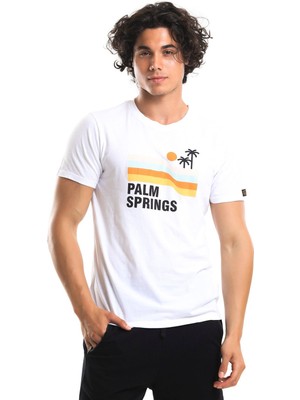 Superfly Men Tshırt White Erkek T-Shirt 22515-24