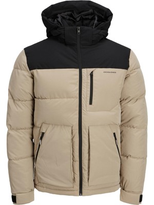 Jack & Jones Otto Puffer Sn Erkek Bej3 Mont 12214648-0610