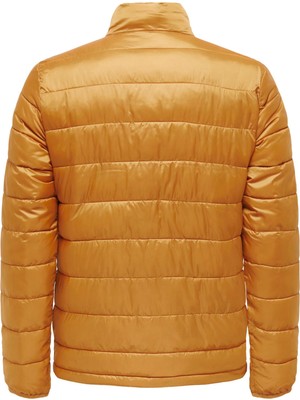 Only & Sons Carven Quilted Puffer Otw Noos Erkek Turuncu Mont 22023051-2310