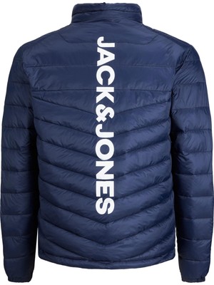 Jack & Jones Hero Puffer Collar Noos Erkek Lacivert2 Mont 12211788-0410