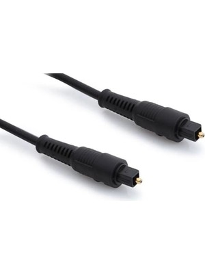 Ata Elektronik Fiber Optik Dijital Ses Kablosu Optical Toslink  Audio Fiber Optik Kablo Odt Fiş (Toslink) 10 mt 5 Metre 1.5 Metre