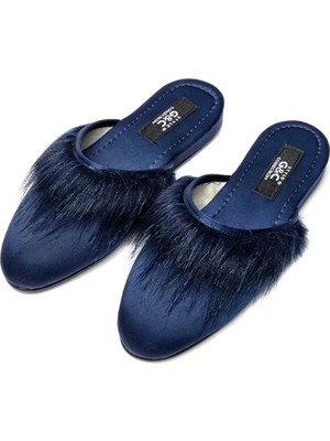 G&C 245 Tüylü Önü Kapalı Bayan Terlik10