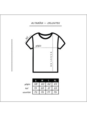 Altamira Bej Spooky Baskılı Oversize T-Shirt