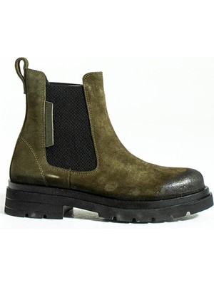 Hammer Jack Vitale Haki Süet Erkek Bot 102 22550-M