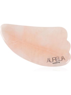 Aurelia Genève The Rose Quartz Wing Gua Sha - Melek Kanadı Gua Sha Taşı - Pembe Kuvars