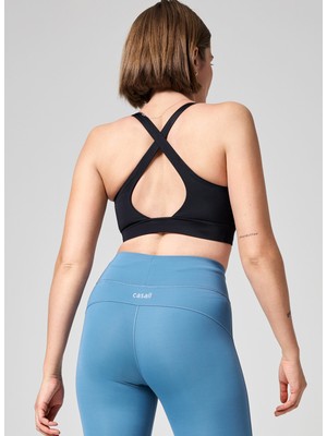 Casall Siyah Sporcu Sütyeni 20990-901 Crossback Sports Bra