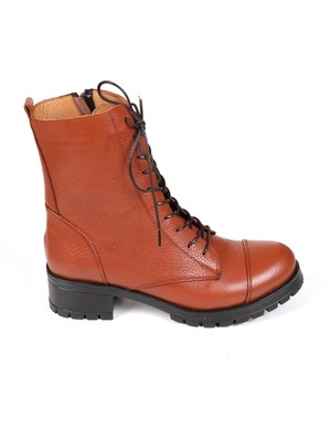 7AdımdaAşk Kadın Bot Hakiki Deri Ayakkabı 074K23K11019